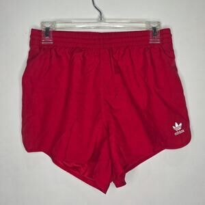 NWT Adidas Originals scarlet red nylon shorts - small / 4